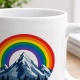 Tasse »Berg und Regenbogen«