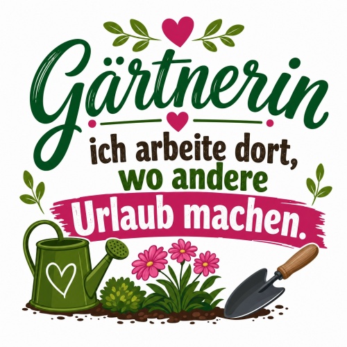 Tasse »Gärtnerin – ich arbeite dort, wo...