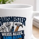 Tasse »Hausmeister – Weiss alles, kann alles, findet alles«
