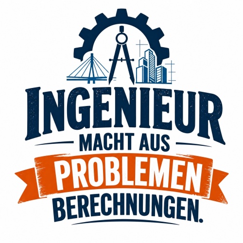 Tasse »Ingenieur macht aus Problemen...