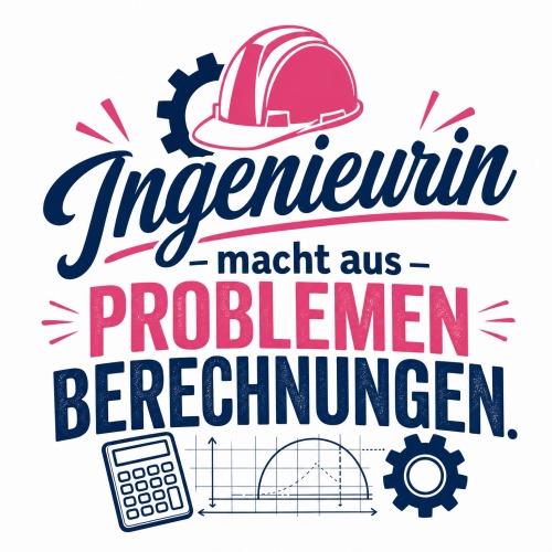 Tasse »Ingenieurin macht aus Problemen...