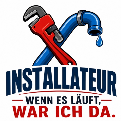 Tasse »Installateur – Wenn es läuft, war...