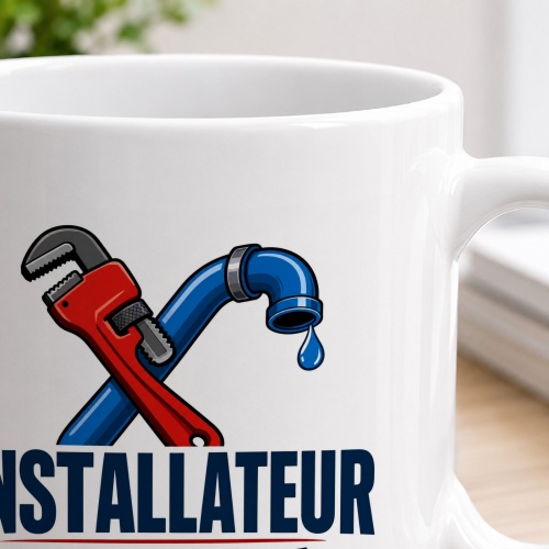 Tasse »Installateur – Wenn es läuft, war ich da.«