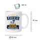 Tasse »Kassierer – Ich rechne täglich mit allem«