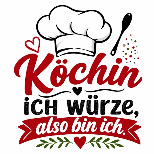 Tasse »Köchin – Ich würze, also bin...