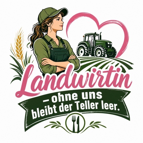 Tasse »Landwirtin – ohne uns bleibt der...