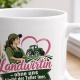 Tasse »Landwirtin – ohne uns bleibt der Teller leer«