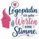 Tasse »Logopädin – ich gebe Worten eine Stimme«