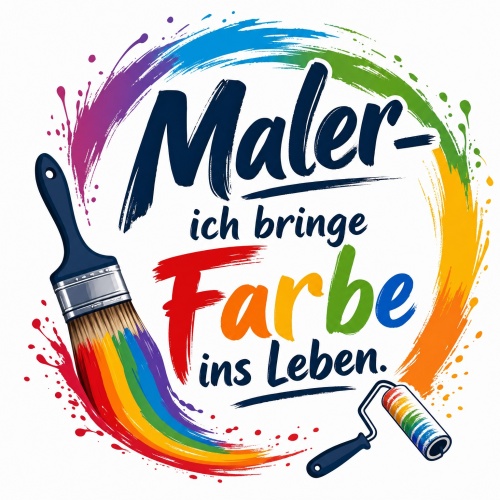 Tasse »Maler – ich bringe Farbe ins Leben«