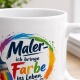 Tasse »Maler – ich bringe Farbe ins Leben«