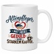 Tasse »Altenpfleger mit Herz, Geduld und starkem Kaffee«