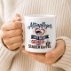 Tasse »Altenpfleger mit Herz, Geduld und starkem Kaffee«