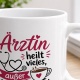 Tasse »Ärztin heilt vieles, außer Kaffeemangel«