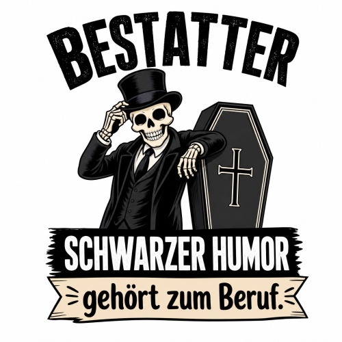 Tasse »Bestatter – Schwarzer Humor...