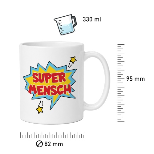 Tasse »Super Mensch«
