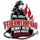 Tasse »Feuerwehrfrau rennt rein, wenn andere rauslaufen«