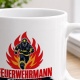 Tasse »Feuerwehrmann rennt rein, wenn andere rauslaufen«
