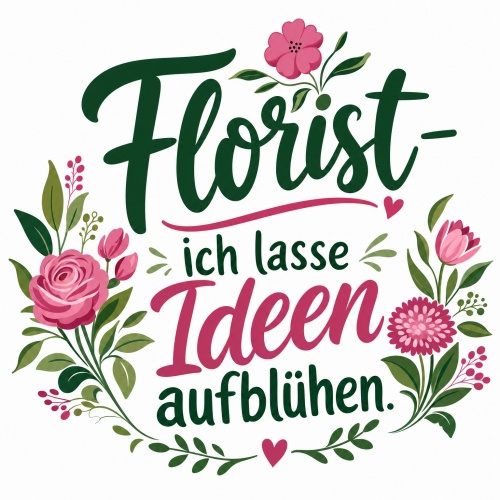 Tasse »Florist – ich lasse Ideen...