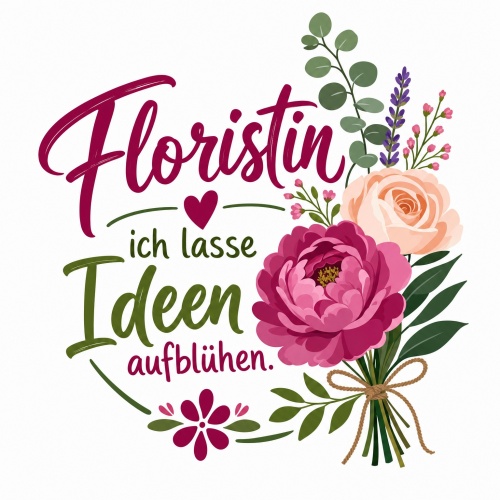 Tasse »Floristin – ich lasse Ideen...