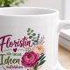 Tasse »Floristin – ich lasse Ideen aufblühen«