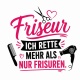 Tasse »Friseur – Ich rette mehr als nur Frisuren«
