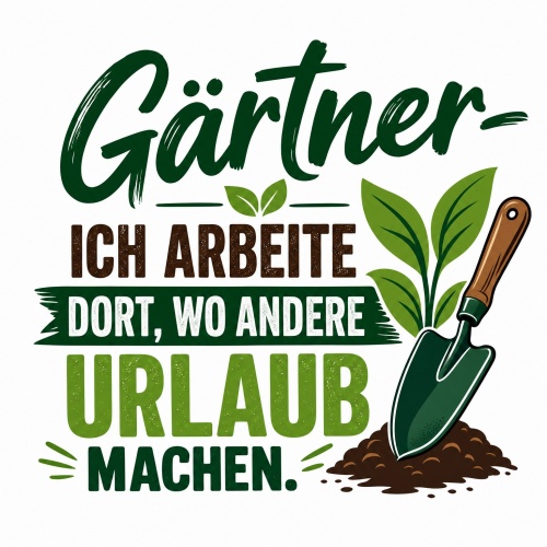 Tasse »Gärtner – Ich arbeite dort, wo...
