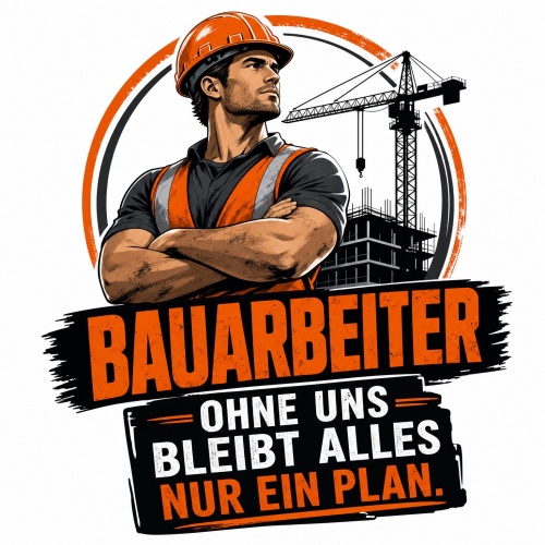 Tasse »Bauarbeiter – Ohne uns bleibt alles...