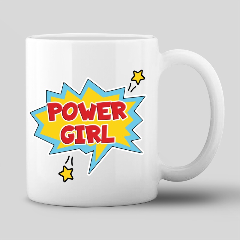 Tasse "Power Girl"