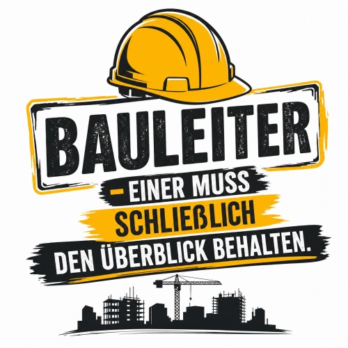 Tasse »Bauleiter – Einer muss...