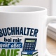 Tasse »Buchhalter – bei mir geht alles auf«