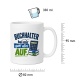 Tasse »Buchhalter – bei mir geht alles auf«