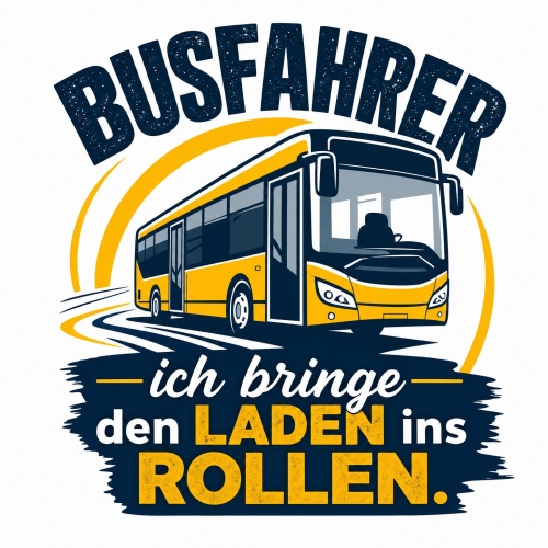 Tasse »Busfahrer – ich bringe den Laden ins...