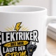 Tasse »Elektriker – Bei mir läuft der Strom«