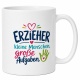 Tasse »Erzieher – kleine Menschen, große Aufgaben«