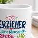 Tasse »Erzieher – kleine Menschen, große Aufgaben«