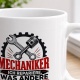 Tasse »Mechaniker – Ich repariere, was andere aufgegeben haben«