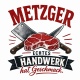 Tasse »Metzger – Echtes Handwerk hat Geschmack«