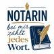 Tasse »Notarin – bei mir zählt jedes Wort«