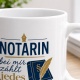 Tasse »Notarin – bei mir zählt jedes Wort«