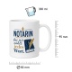 Tasse »Notarin – bei mir zählt jedes Wort«