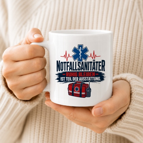 Tasse »Notfallsanitäter – Ruhig bleiben«