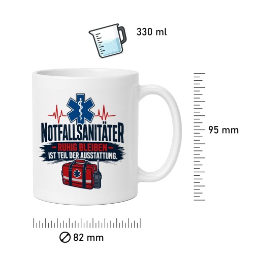 Tasse »Notfallsanitäter – Ruhig bleiben«