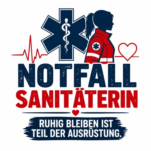 Tasse »Notfallsanitäterin – Ruhig...