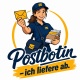 Tasse »Postbotin – ich liefere ab.«