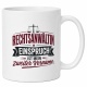 Tasse »Rechtsanwältin – Einspruch ist mein zweiter Vorname«