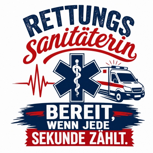Tasse »Rettungssanitäterin – Bereit,...