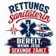 Tasse »Rettungssanitäterin – Bereit, wenn jede Sekunde zählt«
