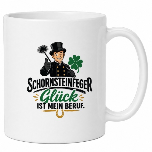 Tasse »Schornsteinfeger Glück ist mein...