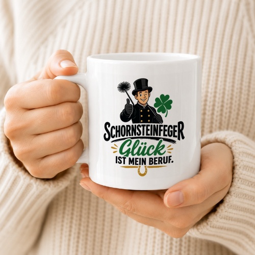 Tasse »Schornsteinfeger Glück ist mein Beruf«