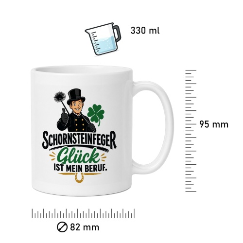Tasse »Schornsteinfeger Glück ist mein Beruf«